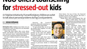NGO offers counselling for stressed-out kids